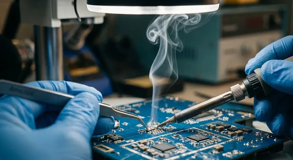 Elektronik kart tamiri — Kısakürek Teknik Atölye, Onikişubat